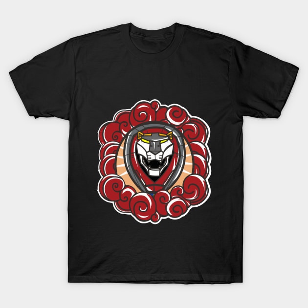 Lion Voltron T-Shirt by gblackid